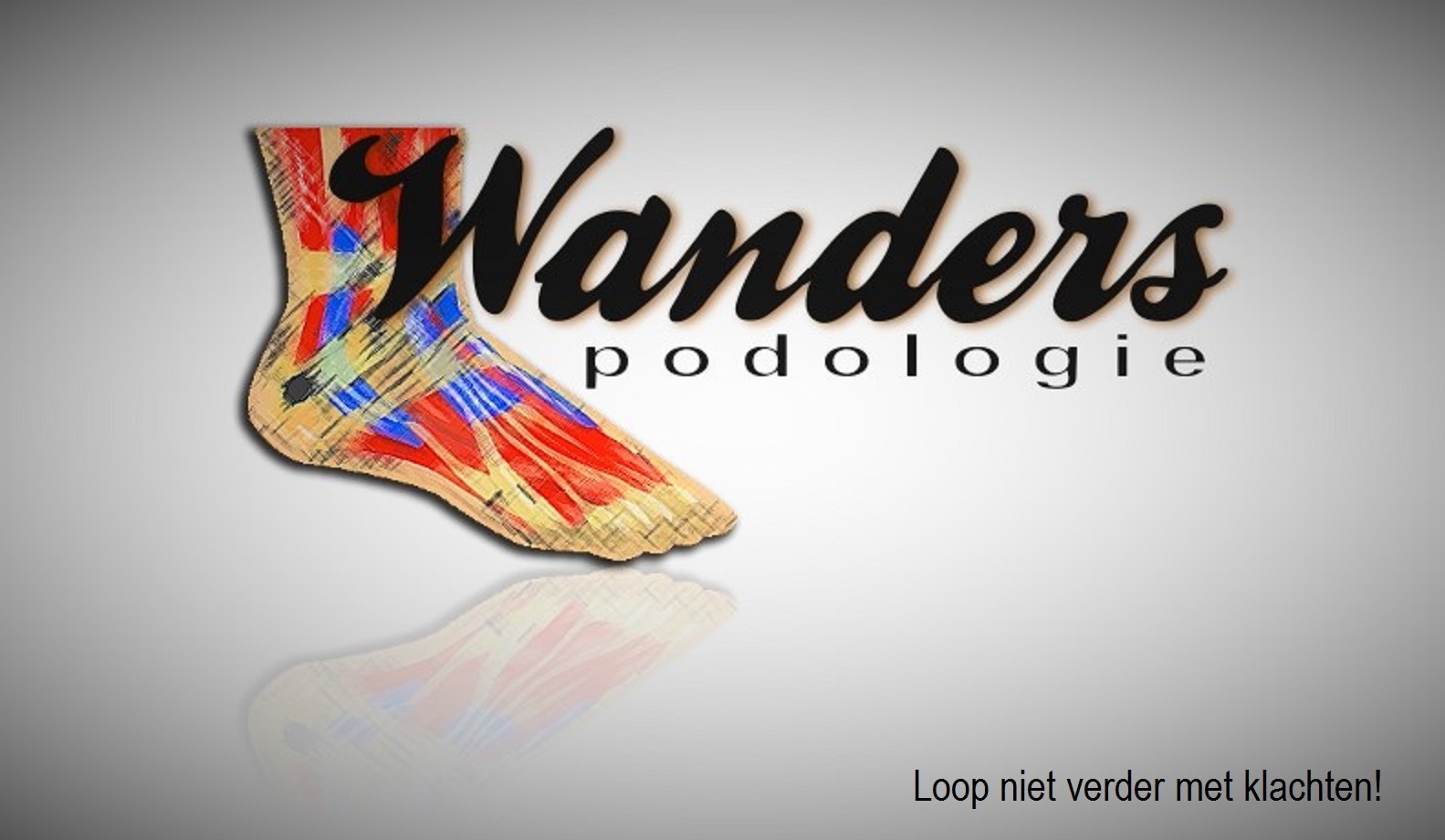 Logo Wanders Podologie - met tekst
