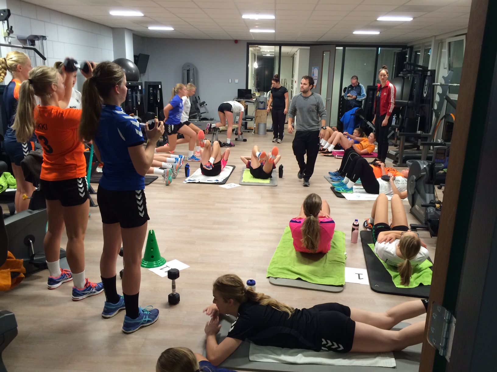 fysieke training jeugd